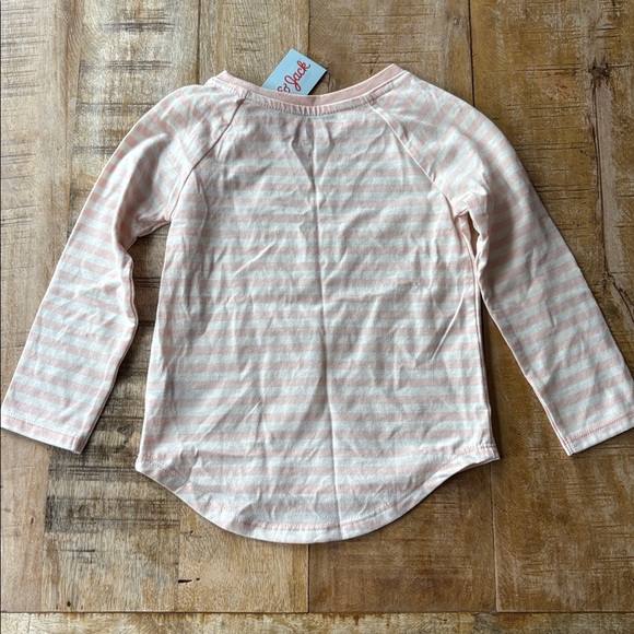 NWT Cat & Jack Girls Striped Tee 3t - Picture 4 of 4